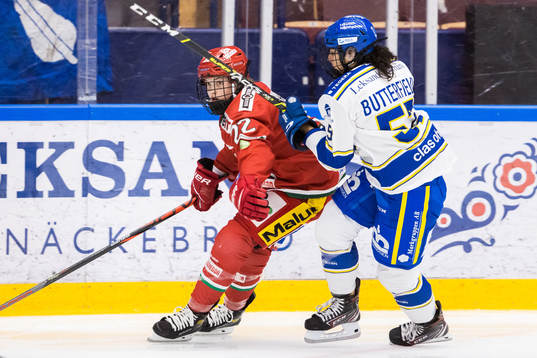 Modos Jaycee Magwood och Leksands Amanda Butterfield