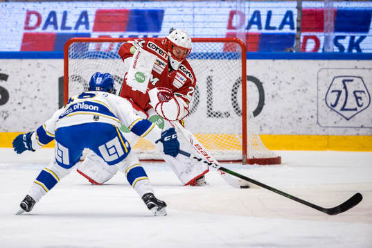 Modos målvakt Klara Peslarova