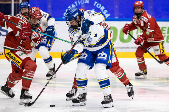 Leksands Emelie Berlin och Modos Daniela Pejsova