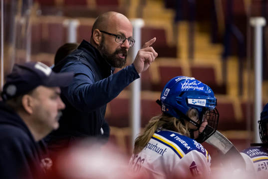 Leksands tränare Lars Stenmark