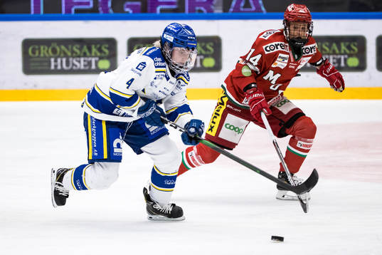 Leksands Wilma Johansson och Modos Sofia Engströmunder