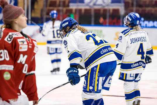Leksands Dominique Rüegg deppar