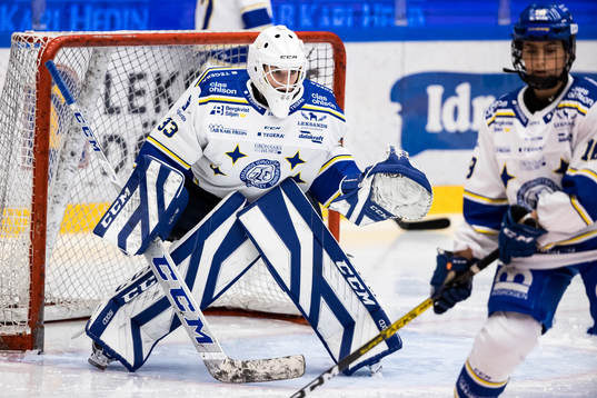 Leksands målvakt Amanda Johansson