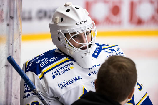 Leksands målvakt Amanda Johansson
