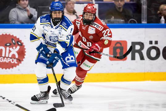 Leksands Amanda Butterfield och Modos Jaycee Magwood