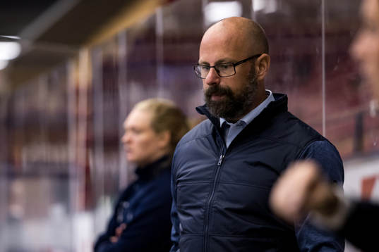 Leksands tränare Lars Stenmark