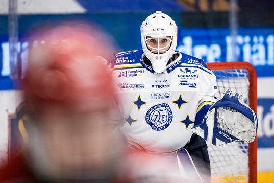 Leksands målvakt Amanda Johansson