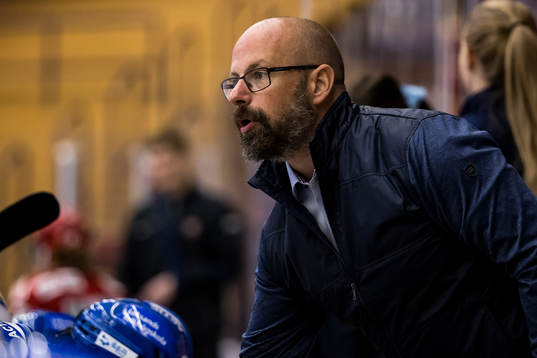 Leksands tränare Lars Stenmark