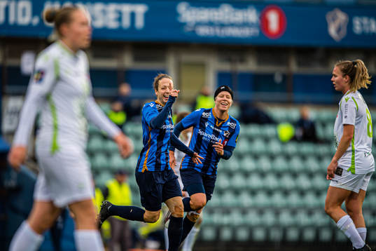Melissa Linn Berman Bjånesøy of Stabæk celebrates