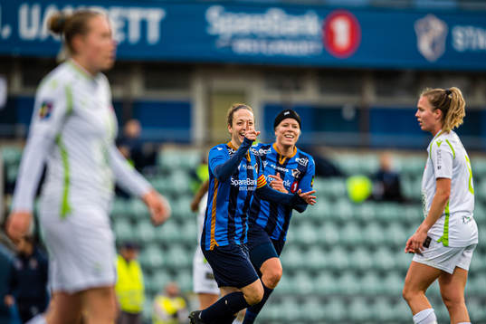 Melissa Linn Berman Bjånesøy of Stabæk celebrates
