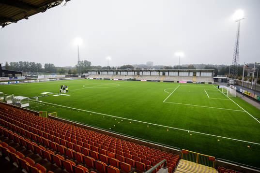 Iver Arena innan fotbollsmatchen i Superettan  mellan