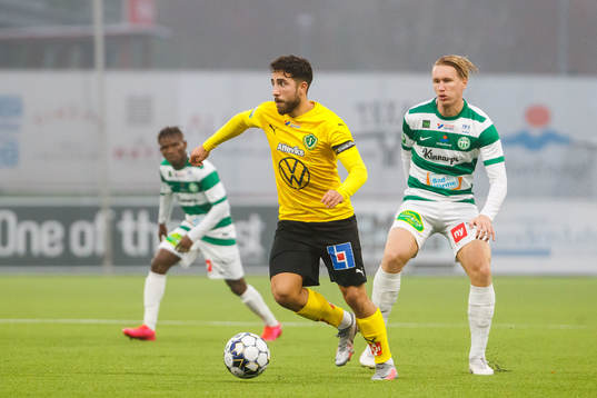 Jönköpings Moustafa Zeidan och Västerås Emil Skogh