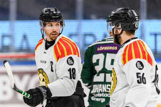 Brynäs Anton Rödin och Jonathan Sigalet