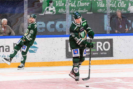 Färjestads Jacob Nilsson och Daniel Viksten deppar