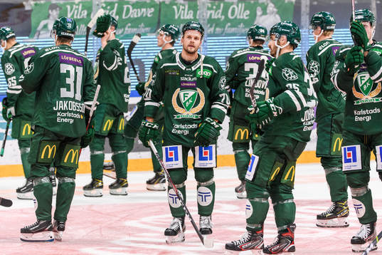 Färjestads Jacob Nilsson deppar