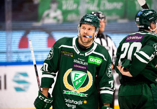 Färjestads Jacob Nilsson deppar