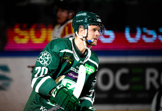 Färjestads Jacob Nilsson jublar