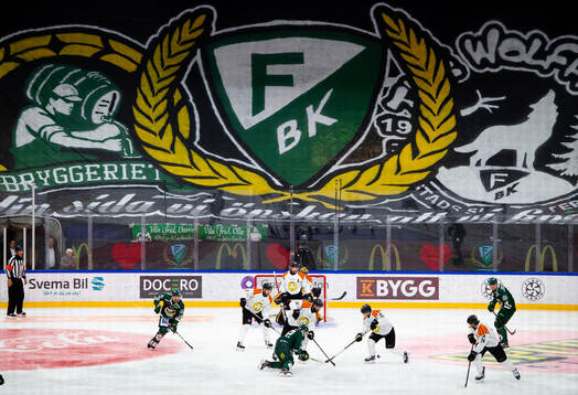Spel framför Brynäs mål