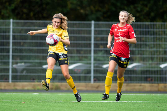 Elfsborgs Olivia Gurtata och Sara Isaksson