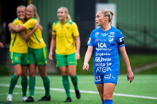 Kalmars Sara Johansson deppar