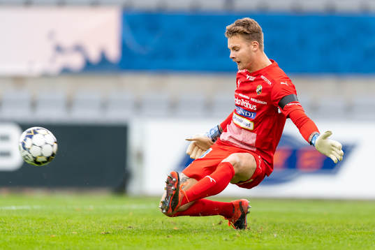 Ljungskiles målvakt Robin Wallinder