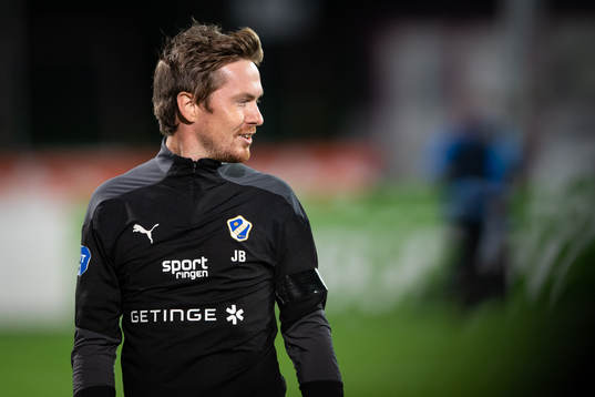 Halmstads tillfälliga tränare Johan Bergström