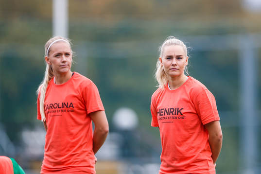 Hammarbys Elsa Karlsson och Emma Jansson