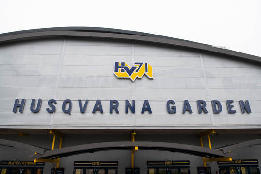 Entrén vid Husqvarna Garden