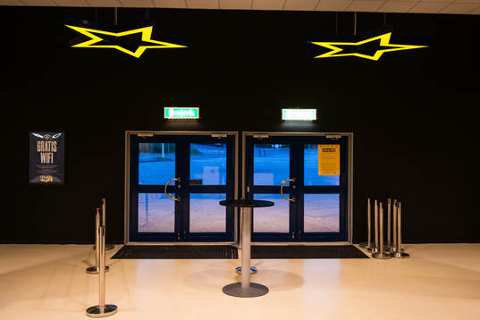 Entrén vid Husqvarna Garden Arena