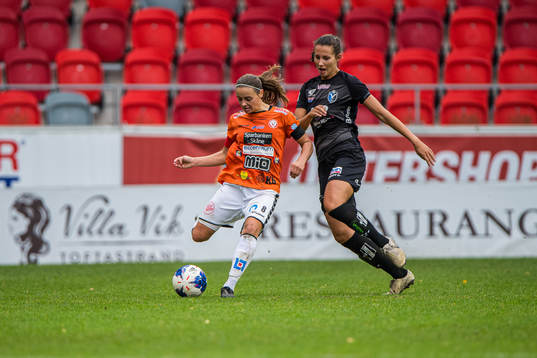 Kristianstads Alice Nilsson och Växjös Nellie Karlsson
