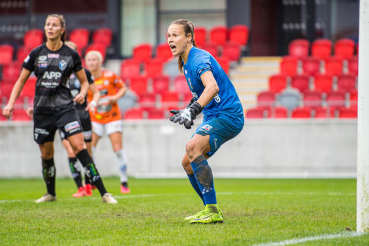 Växjös målvakt Katlynn Fraine