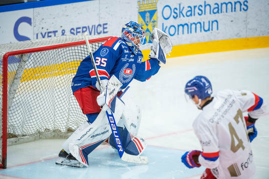 Oskarshamns målvakt Joe Cannata