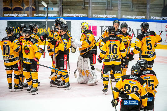 Luleås spelare jublar