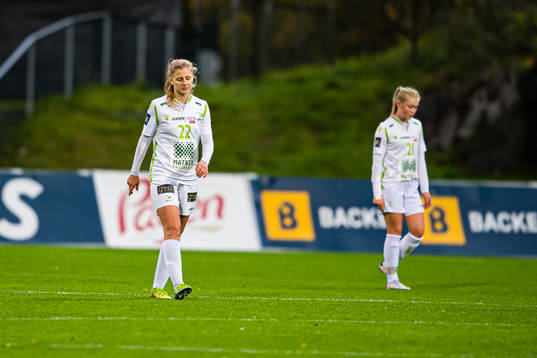 Mari Løyland Vassanyi of Øvrevoll Hosle looks dejected