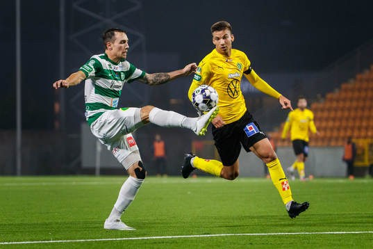 Västerås Filip Tronet och Jönköpings Kevin Rodeblad Lowe