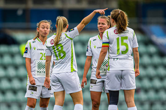 Andrine Schøn Outzen and Susanne Oliver Haaland of