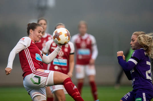 Sandvikens Stina Huss och Jitex Lina Reinl