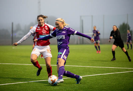 Sandvikens Kim Sundlöv och Jitex Stinalisa Johansson