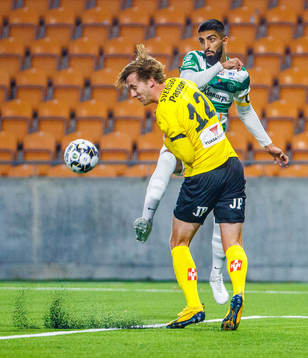 Jönköpings Jesper Svensson och Västerås Sean Sabetkar