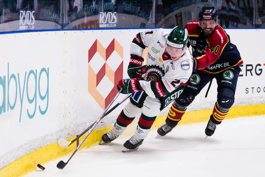Frölundas Karl Henriksson och Djurgårdens Jacob Josefson