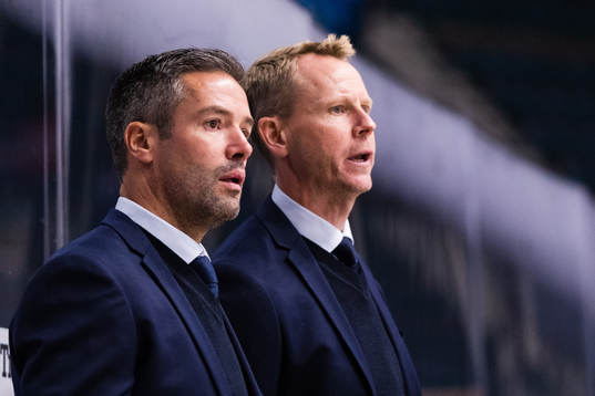 Djurgårdens assisterande tränare Jörgen Bemström och