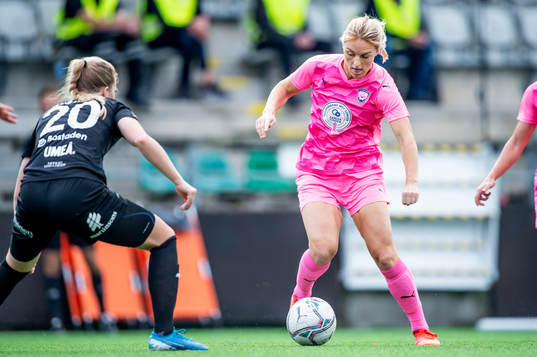 Rosengårds Mimmi Larsson mot Umeås Eva Nyström