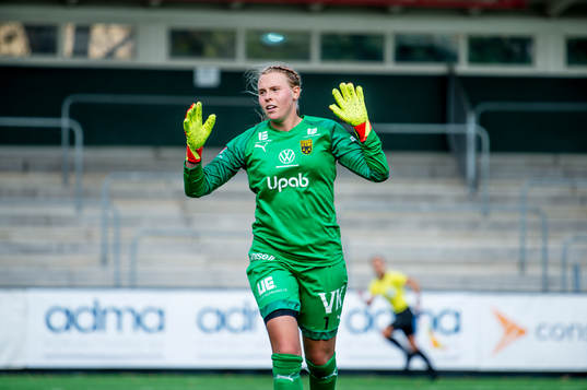 Umeås målvakt Agnes Granberg