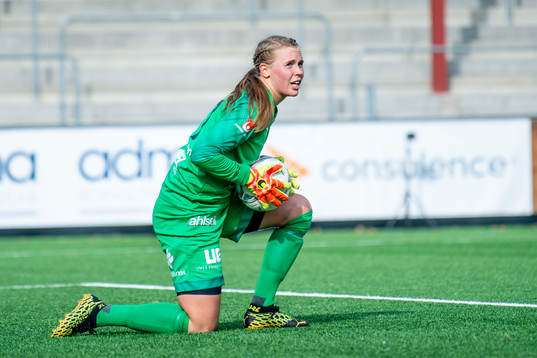 Umeås målvakt Agnes Granberg