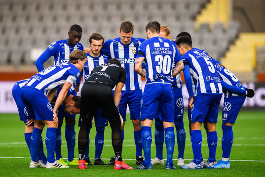IFK Göteborg spelare samlas
