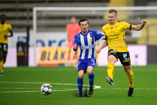 IFK Göteborg Patrik Karlsson Lagemyr och Elfsborgs Per