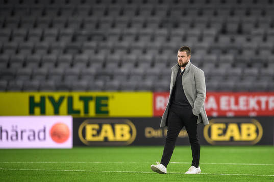 Elfsborgs manager Jimmy Thelin