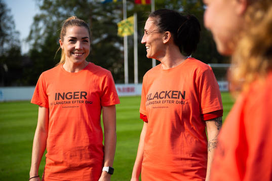 Vittsjös Clara Markstedt, målvakt Shannon Lynn, och Ebba