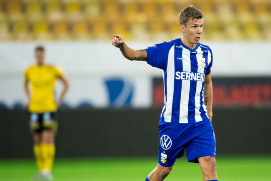 IFK Göteborg Pontus Wernbloom reagerar