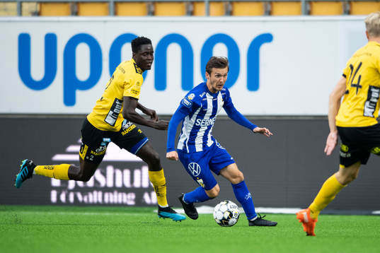 IFK Göteborgs Patrik Karlsson Lagemyr och Elfsborgs Joseph
